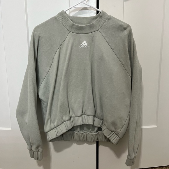 Adidas Halo Green Sweatshirt - Picture 1 of 2